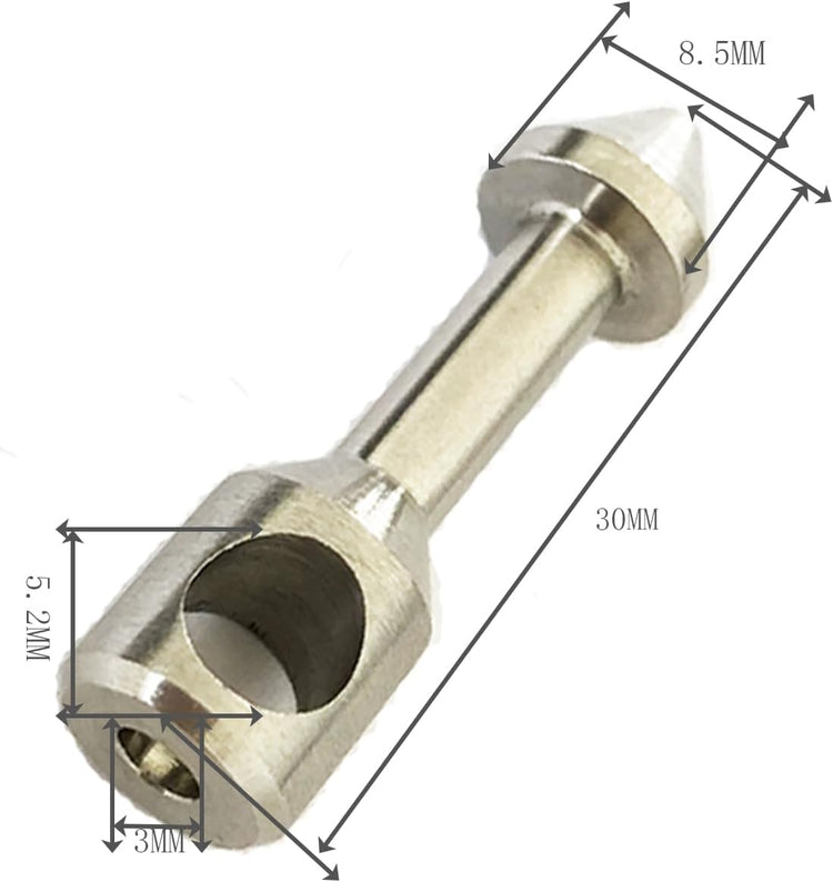 Steel Wishbone Inserts - Speargun rubber band DIY