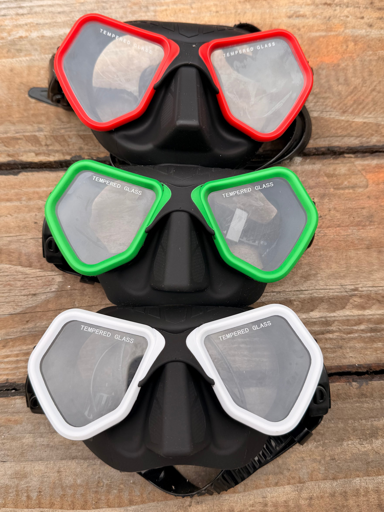 Low Volume Angled Lense Freedive / Spearfishing Mask