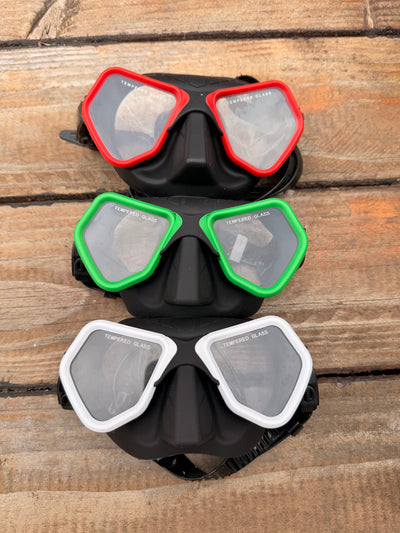 Low Volume Angled Lense Freedive / Spearfishing Mask