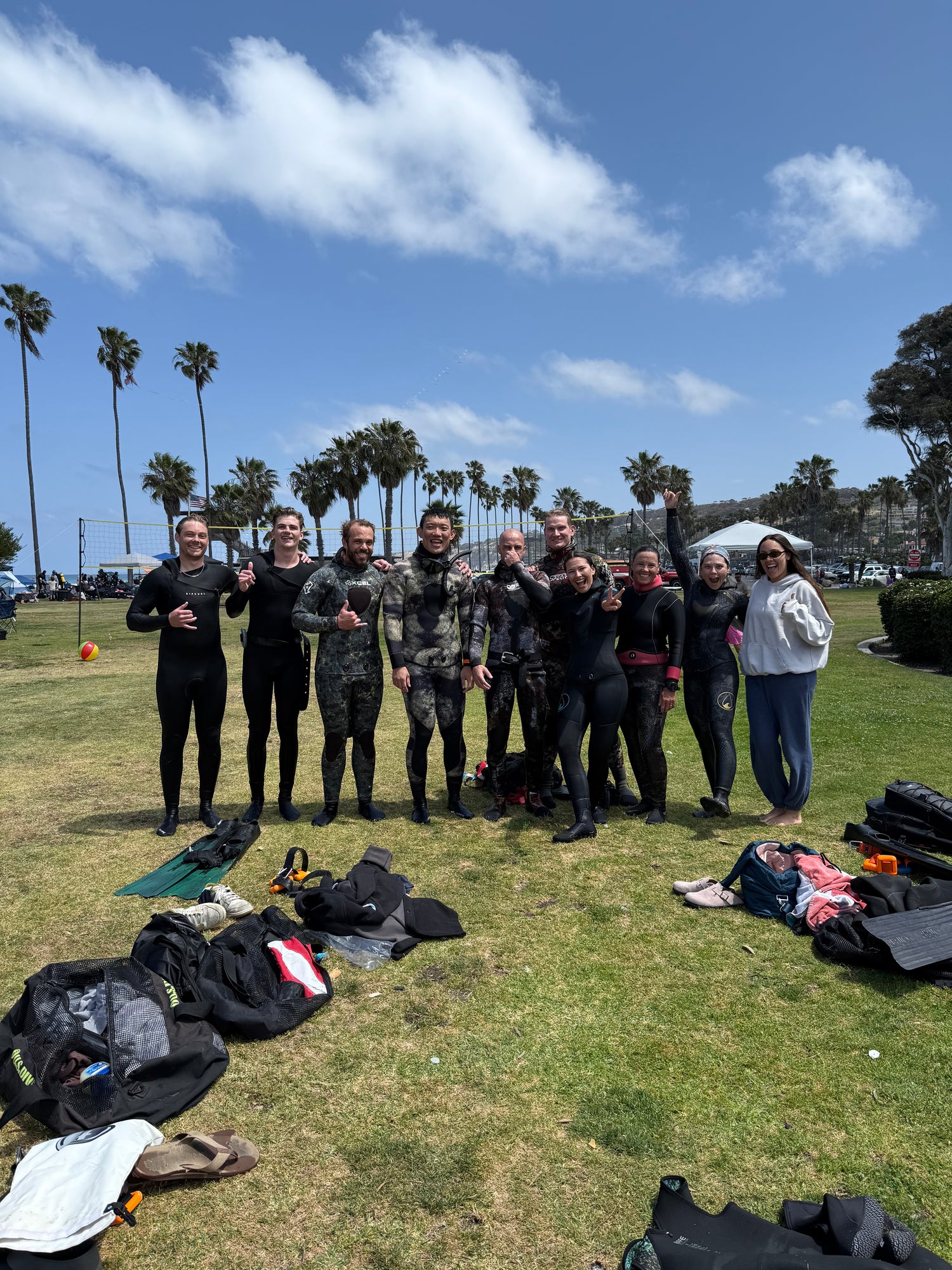 Group Line Diving Sessions