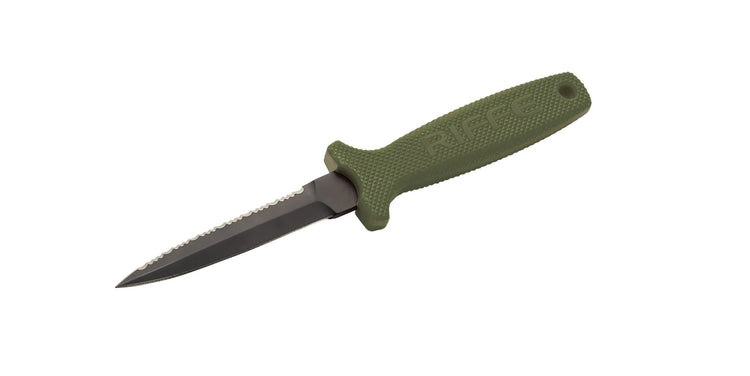 Riffe EDC Dive Knife (Orange & Green)