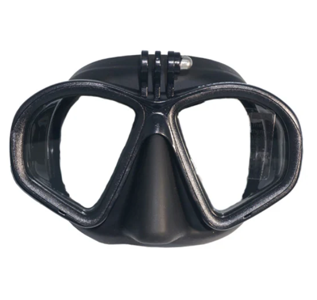 Mask with GoPro mount