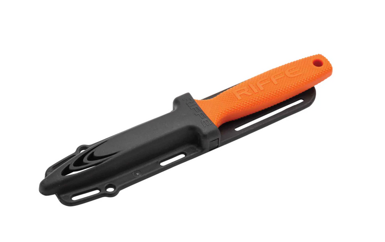 Riffe EDC Dive Knife (Orange & Green)