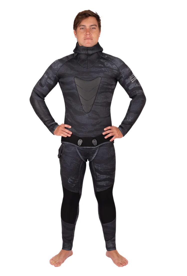Waihana Men's Tropicam Black 5.5mm Wetsuit