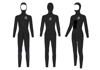 JGW Women's 5mm Open-Cell Wetsuit