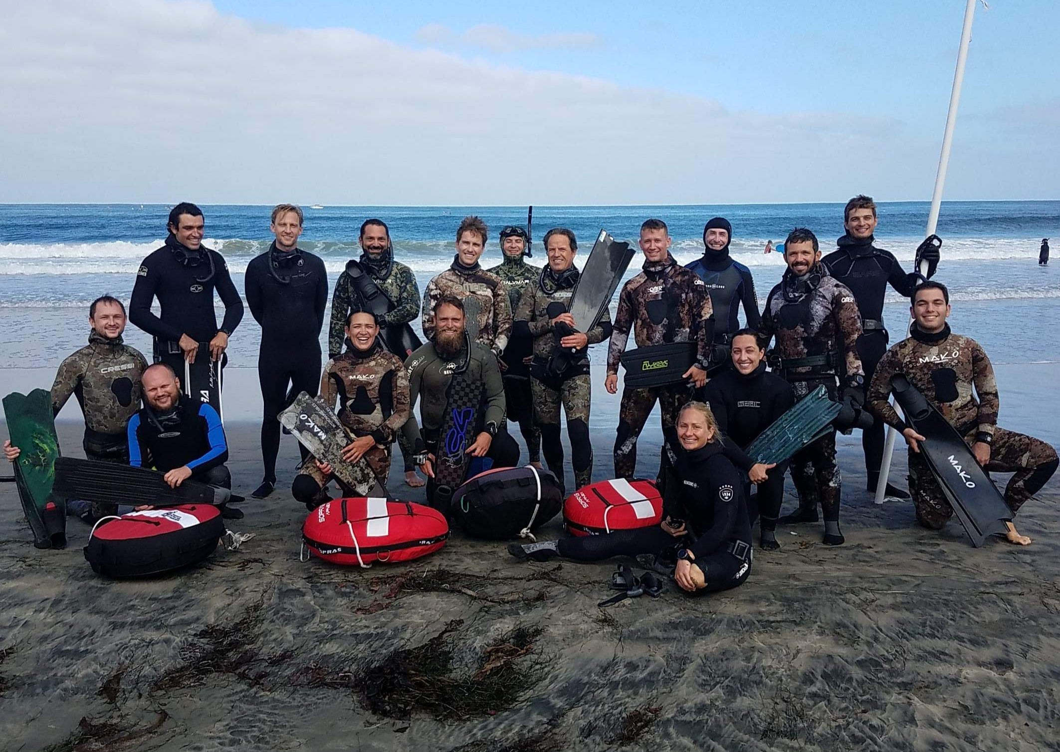 Group Line Diving Session – Just Get Wet