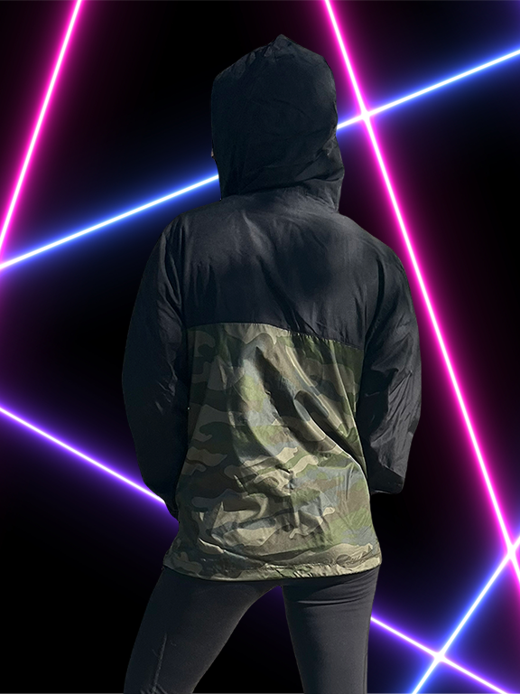 Camo Windbreaker