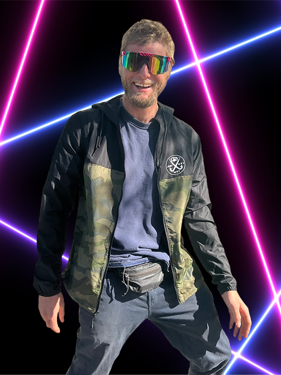 Camo Windbreaker