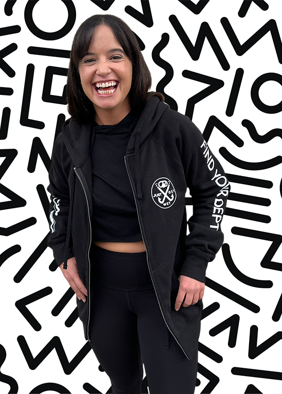 Find Your Depth Zip-Up Hoodie