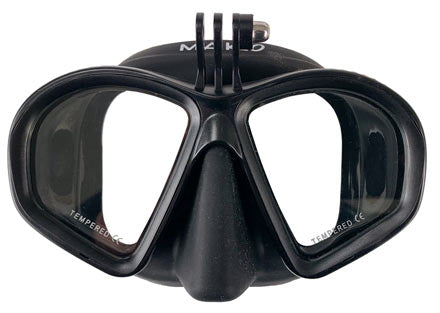 Mask with GoPro mount