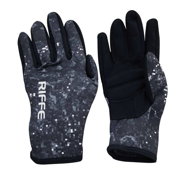 Riffe Vortex Black Amara / Camo Neoprene Gloves