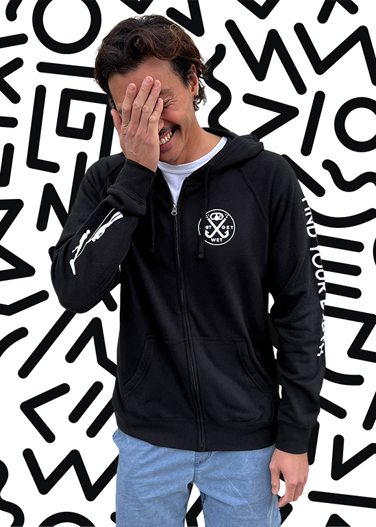 Find Your Depth Zip-Up Hoodie