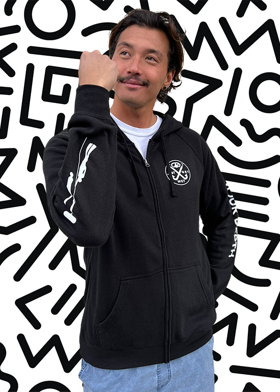 Find Your Depth Zip-Up Hoodie